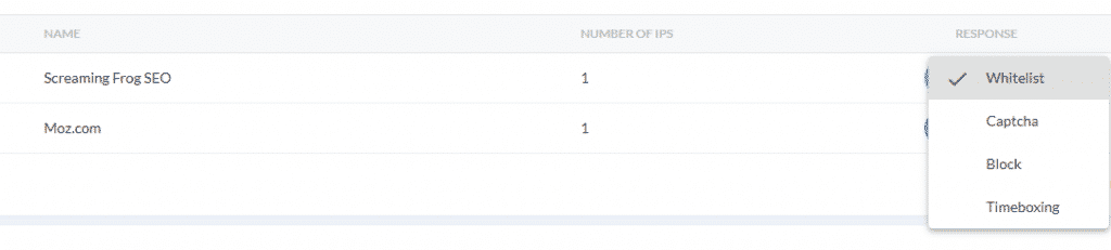 1 datadome whitelist