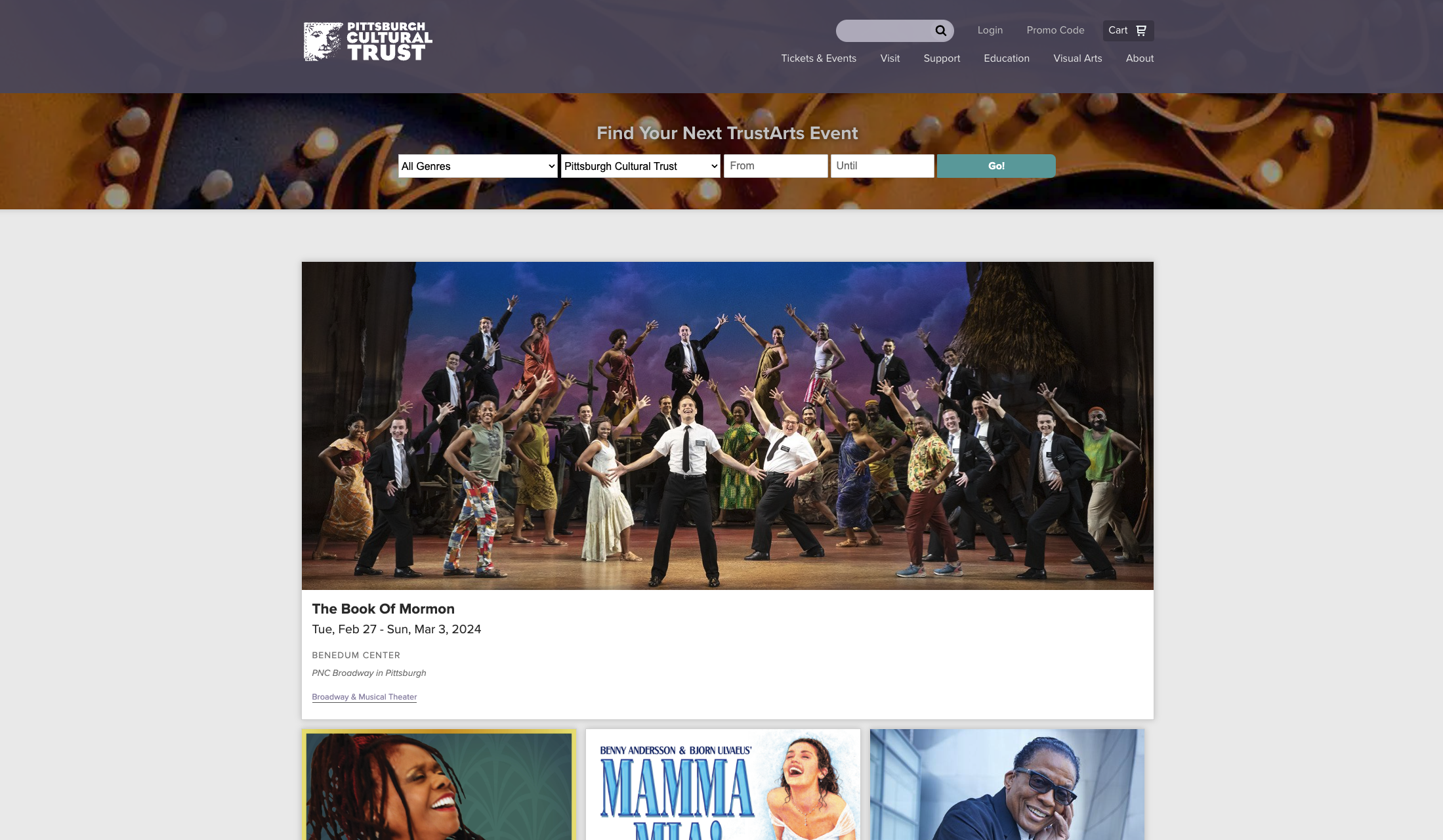The Pittsburgh Cultural Trust Homepage