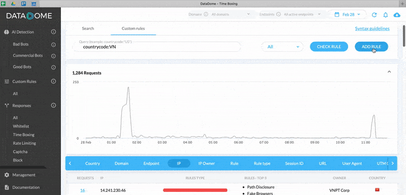 Bot timeboxing